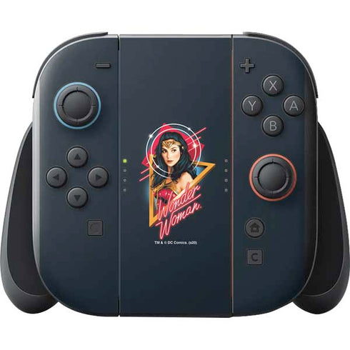 Wonder Woman 1984 (2020) Character Movie Poster Nintendo Switch 2 (2025) with Joy-Con Skin